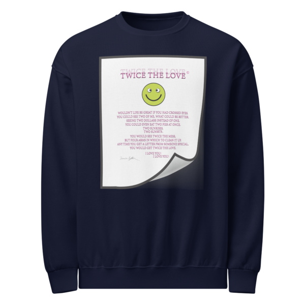 Twice The Love Crew neck sweatshirt - Image 3
