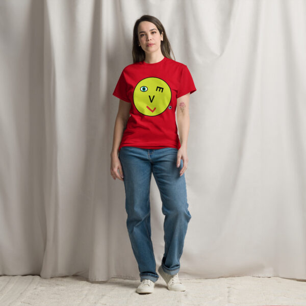 Love Smiley Face Unisex Classic Tee - Image 7