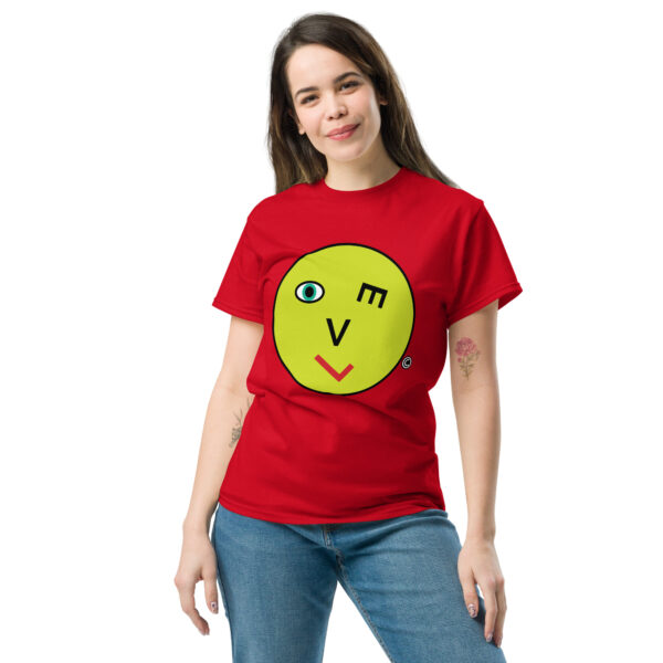Love Smiley Face Unisex Classic Tee - Image 9