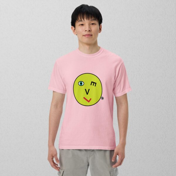 Love Smiley Face unisex garment-dyed heavyweight t-shirt - Image 7