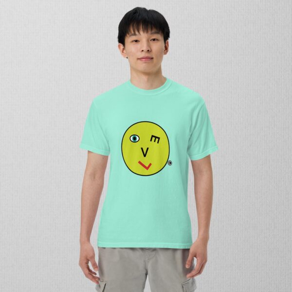 Love Smiley Face unisex garment-dyed heavyweight t-shirt - Image 13