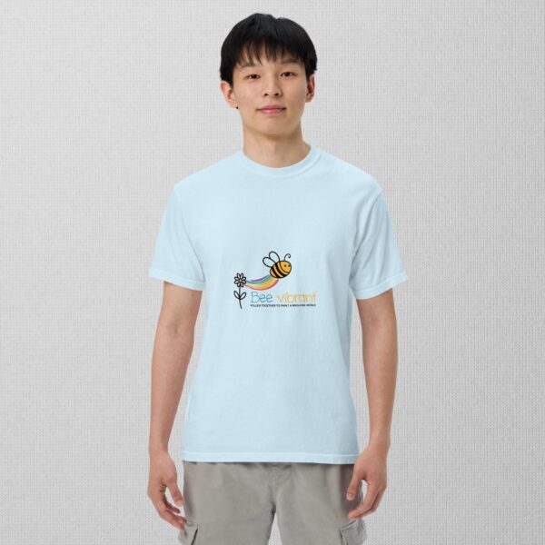 Bee Vibrant unisex garment-dyed heavyweight t-shirt - Image 8
