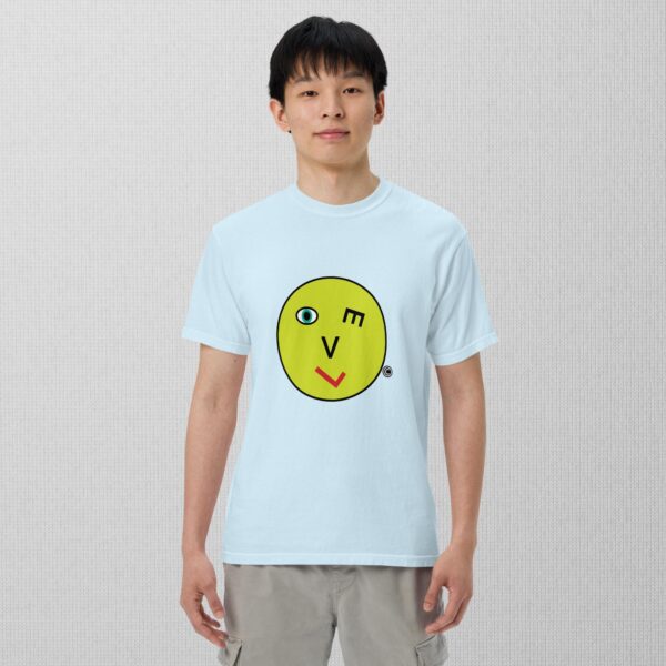 Love Smiley Face unisex garment-dyed heavyweight t-shirt - Image 8