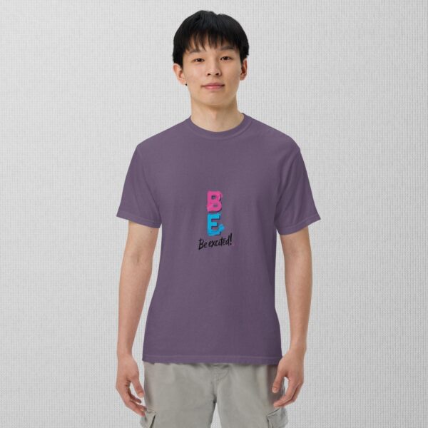 Be Excited Unisex garment-dyed heavyweight t-shirt - Image 19