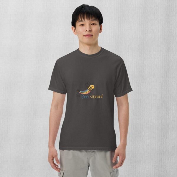 Bee Vibrant unisex garment-dyed heavyweight t-shirt - Image 12