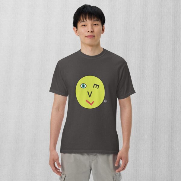 Love Smiley Face unisex garment-dyed heavyweight t-shirt - Image 12