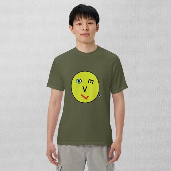 Love Smiley Face unisex garment-dyed heavyweight t-shirt - Image 20