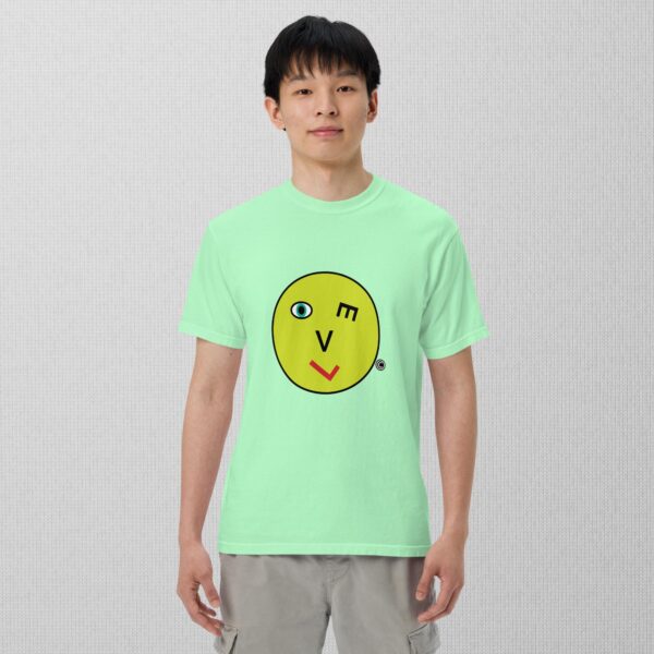 Love Smiley Face unisex garment-dyed heavyweight t-shirt - Image 14