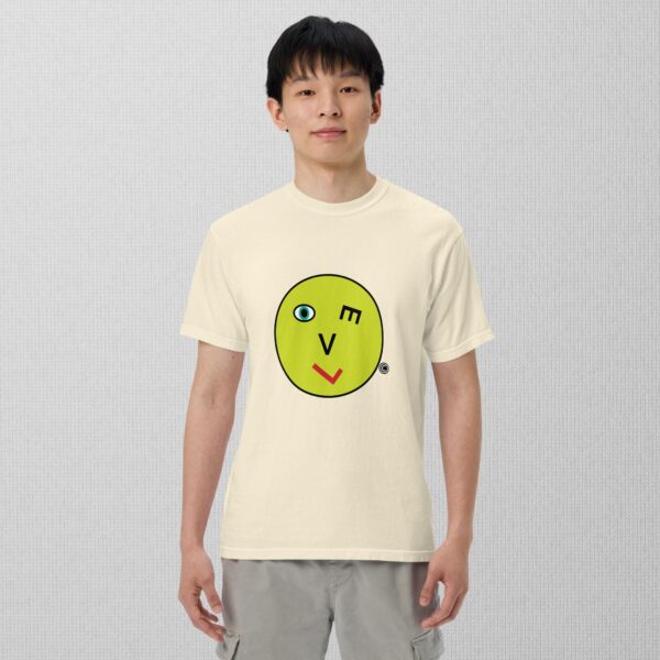 Love Smiley Face unisex garment-dyed heavyweight t-shirt - Image 6