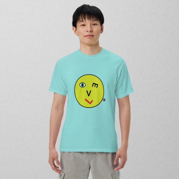 Love Smiley Face unisex garment-dyed heavyweight t-shirt - Image 10