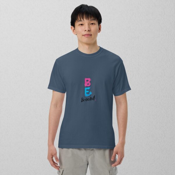 Be Excited Unisex garment-dyed heavyweight t-shirt - Image 15