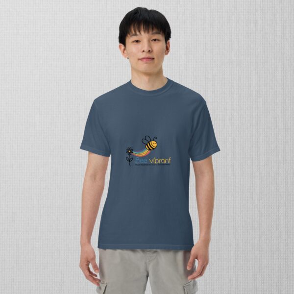 Bee Vibrant unisex garment-dyed heavyweight t-shirt - Image 15