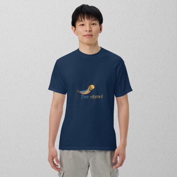 Bee Vibrant unisex garment-dyed heavyweight t-shirt - Image 17