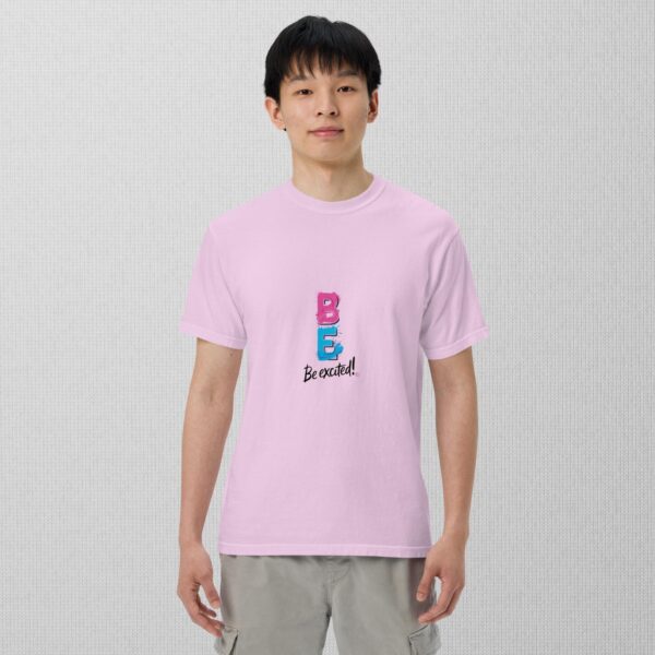 Be Excited Unisex garment-dyed heavyweight t-shirt - Image 11