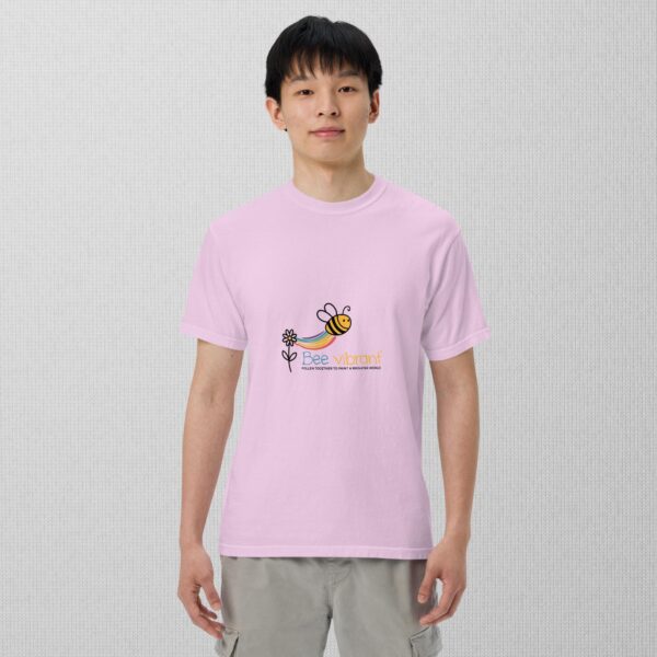 Bee Vibrant unisex garment-dyed heavyweight t-shirt - Image 11