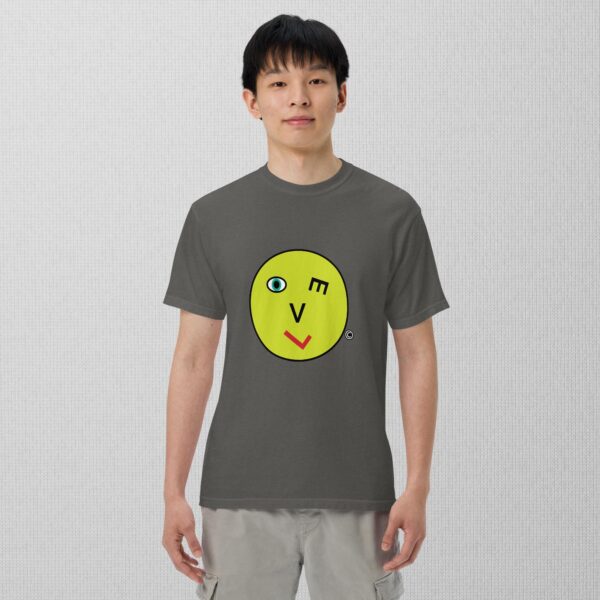 Love Smiley Face unisex garment-dyed heavyweight t-shirt - Image 9