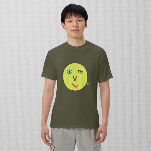 Love Smiley Face unisex garment-dyed heavyweight t-shirt - Image 18