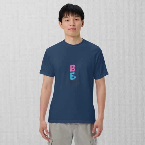 Be Excited Unisex garment-dyed heavyweight t-shirt - Image 4