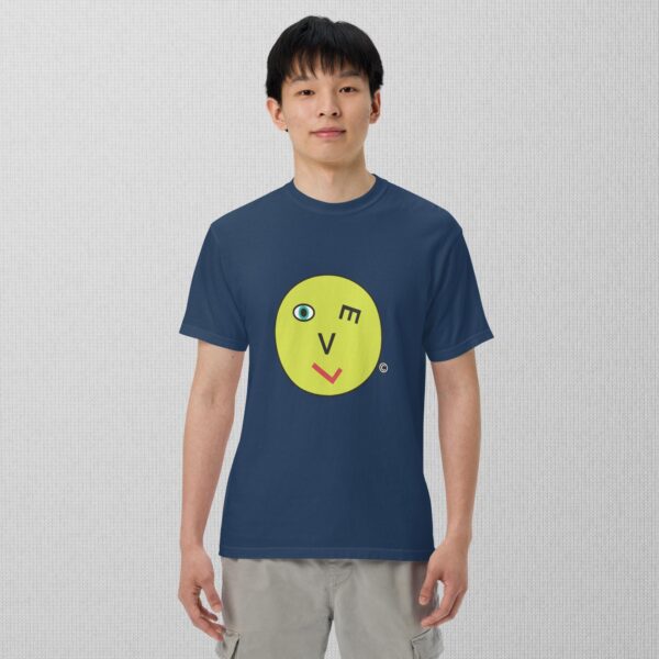 Love Smiley Face unisex garment-dyed heavyweight t-shirt - Image 4