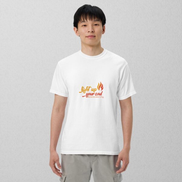 Light Up Your Soul unisex garment-dyed heavyweight t-shirt