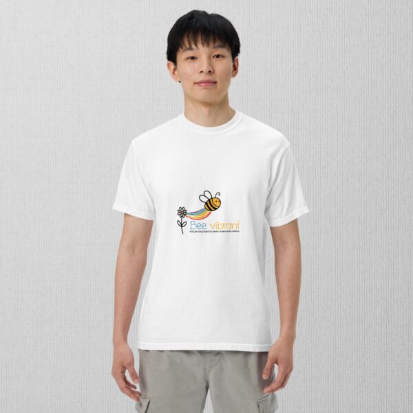 Bee Vibrant unisex garment-dyed heavyweight t-shirt