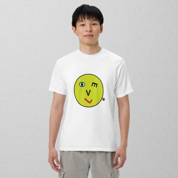 Love Smiley Face unisex garment-dyed heavyweight t-shirt