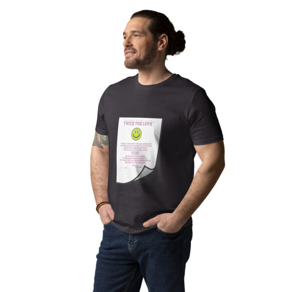 Twice The Love organic cotton t-shirt Unisex - Image 18