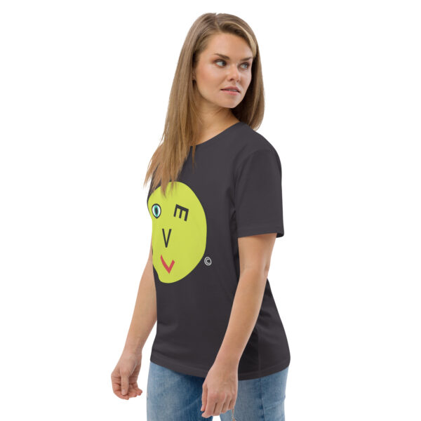 Love Smiley Face | Unisex organic cotton t-shirt - Image 41