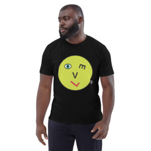 Love Smiley Face | Unisex organic cotton t-shirt