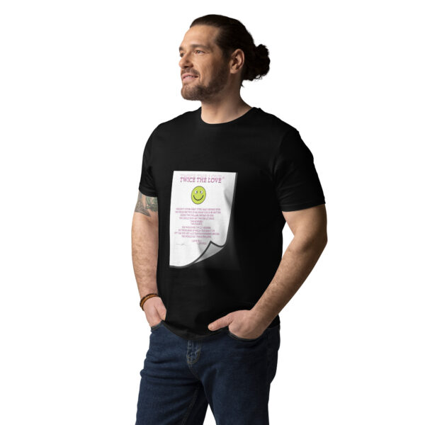 Twice The Love organic cotton t-shirt Unisex - Image 6