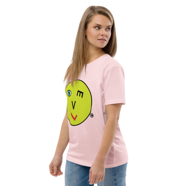 Love Smiley Face | Unisex organic cotton t-shirt - Image 105