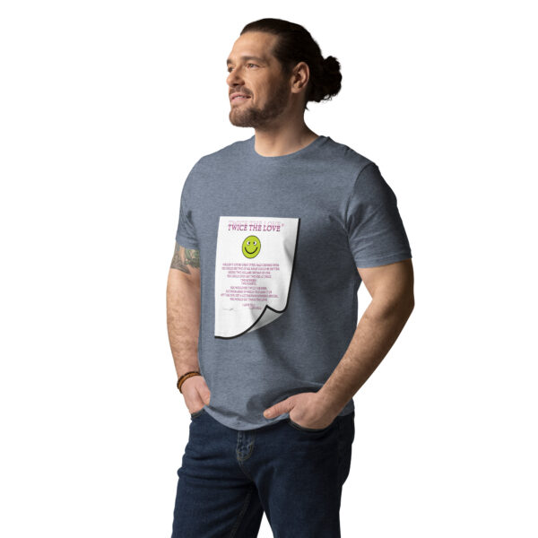 Twice The Love organic cotton t-shirt Unisex - Image 30
