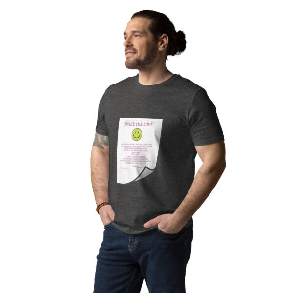 Twice The Love organic cotton t-shirt Unisex - Image 12