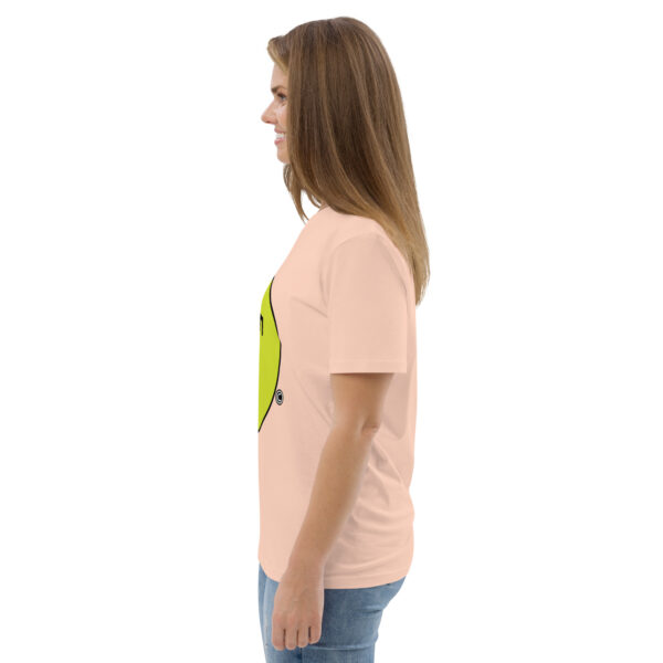 Love Smiley Face | Unisex organic cotton t-shirt - Image 100