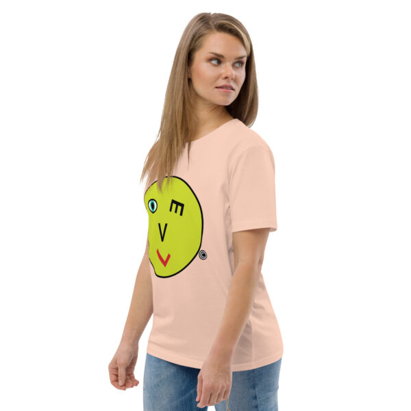 Love Smiley Face | Unisex organic cotton t-shirt - Image 97