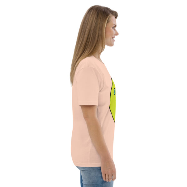 Love Smiley Face | Unisex organic cotton t-shirt - Image 99
