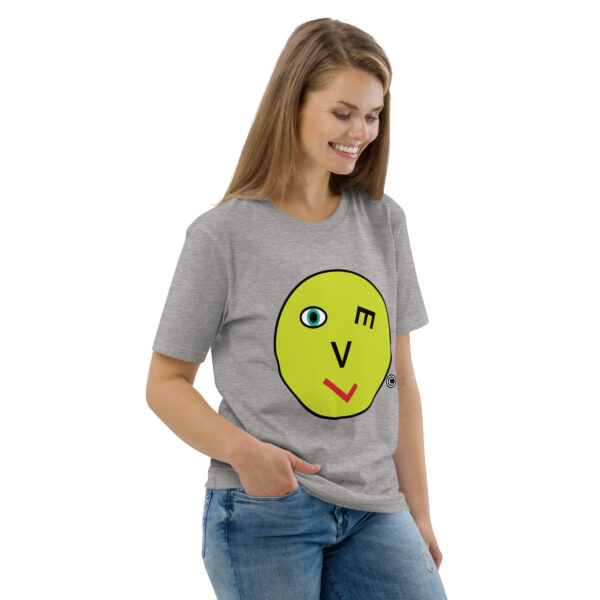 Love Smiley Face | Unisex organic cotton t-shirt - Image 82