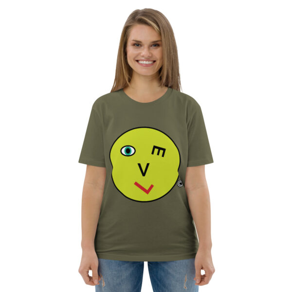 Love Smiley Face | Unisex organic cotton t-shirt - Image 61