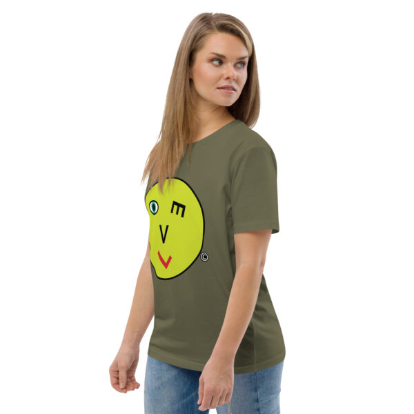 Love Smiley Face | Unisex organic cotton t-shirt - Image 65