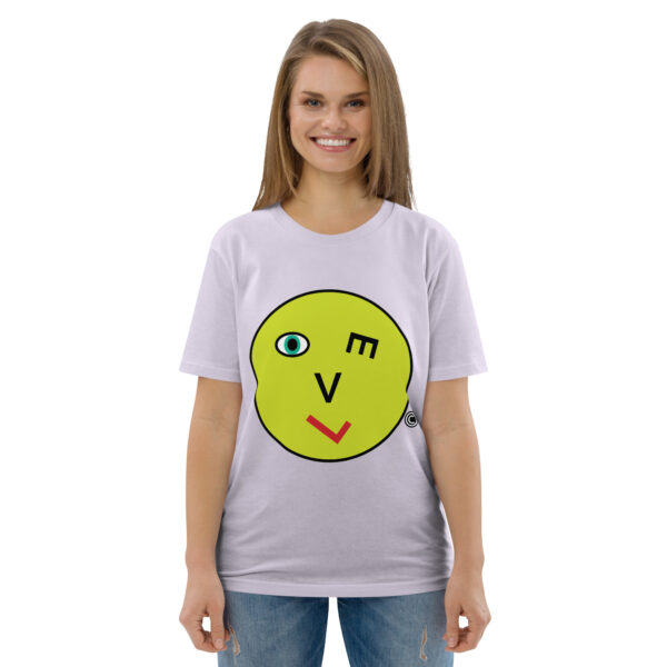 Love Smiley Face | Unisex organic cotton t-shirt - Image 109