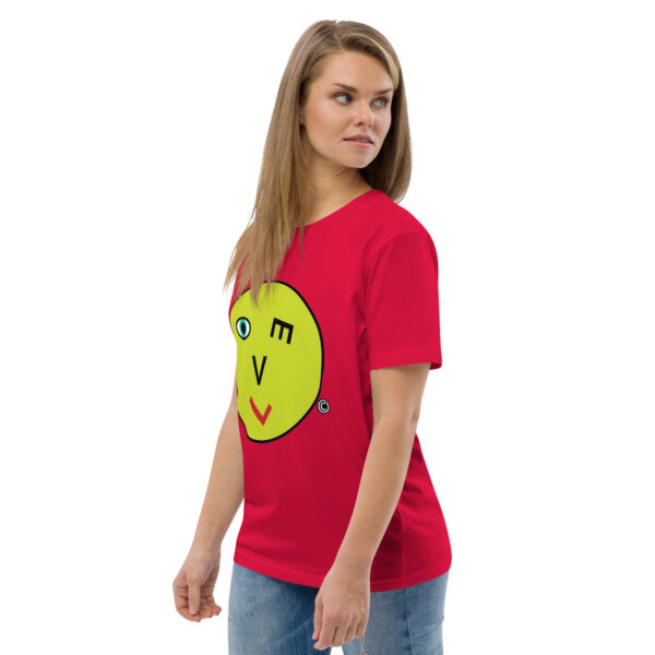 Love Smiley Face | Unisex organic cotton t-shirt - Image 49