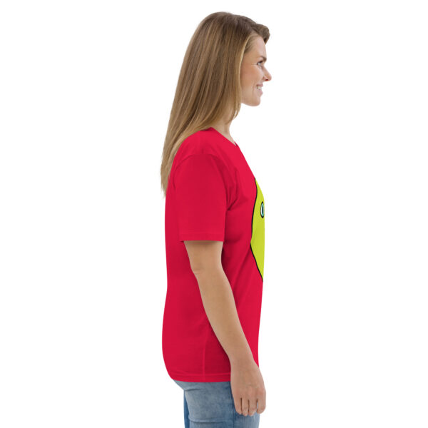 Love Smiley Face | Unisex organic cotton t-shirt - Image 51