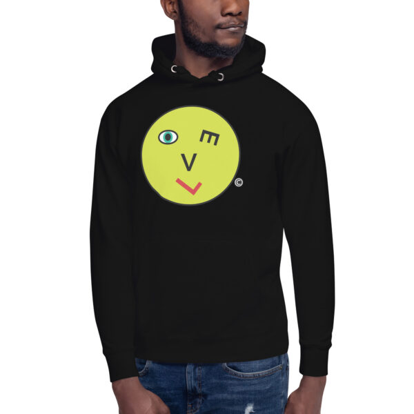 Love Smiley Face Unisex Premium Hoodie - Image 5