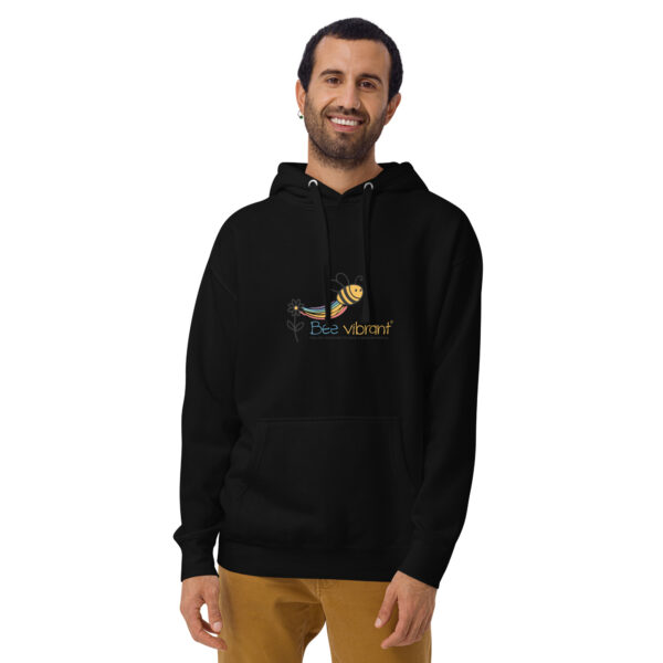 Bee Vibrant Unisex Premium Hoodie - Image 5