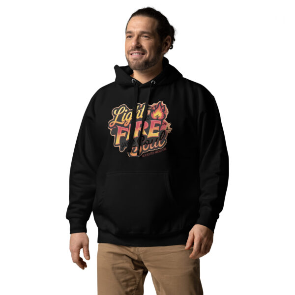 Light Fire in Your Soul Unisex Premium Hoodie - Image 5