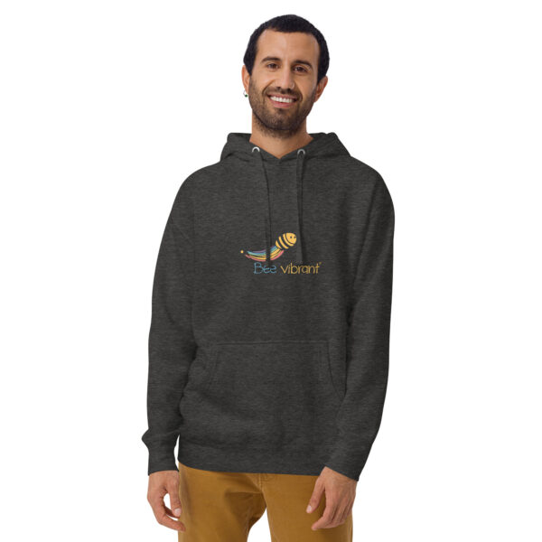 Bee Vibrant Unisex Premium Hoodie - Image 8