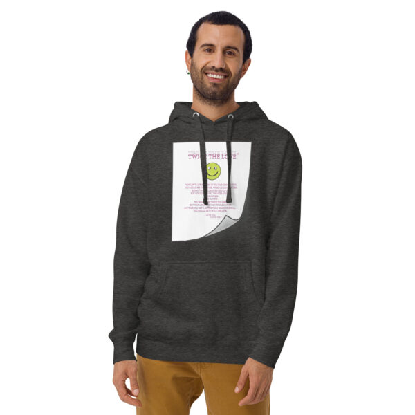 Twice the Love Unisex Premium Hoodie - Image 7