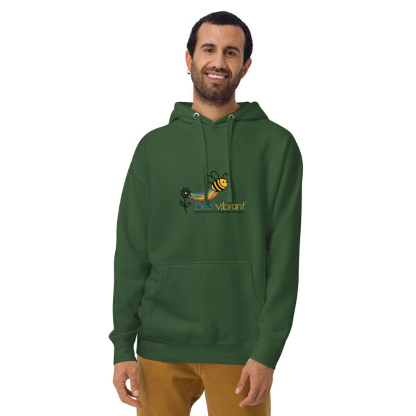 Bee Vibrant Unisex Premium Hoodie - Image 12