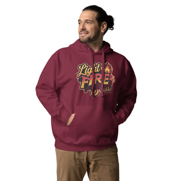 Light Fire in Your Soul Unisex Premium Hoodie - Image 8