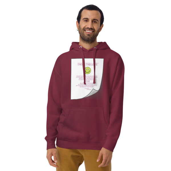 Twice the Love Unisex Premium Hoodie - Image 6